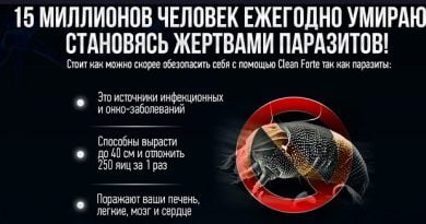 Препарат CLEAN FORTE — полное избавление от паразитов за 1 курс