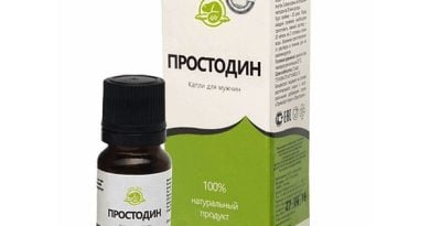 Капли от простатита Простодин