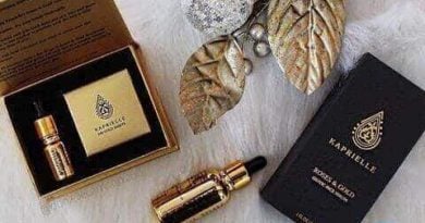 Антивозрастная маска Kaprielle из сусального золота Gold Mask 24K