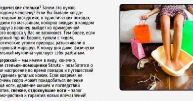 Strutz ортопедические стельки-супинаторы — комфорт и здоровье Ваших ног