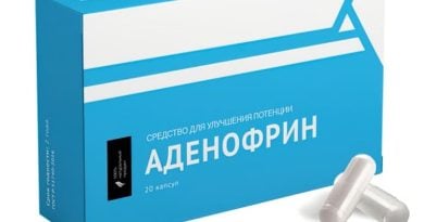 Таблетки Аденофрин от простатита