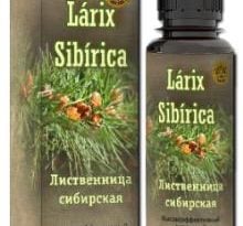 Бальзам Larix Sibirica от давления и ВСД