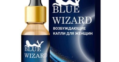 Капли Blue Wizard