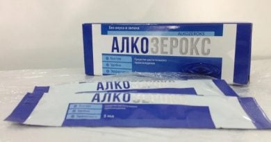Алкозерокс – инструкция по применению
